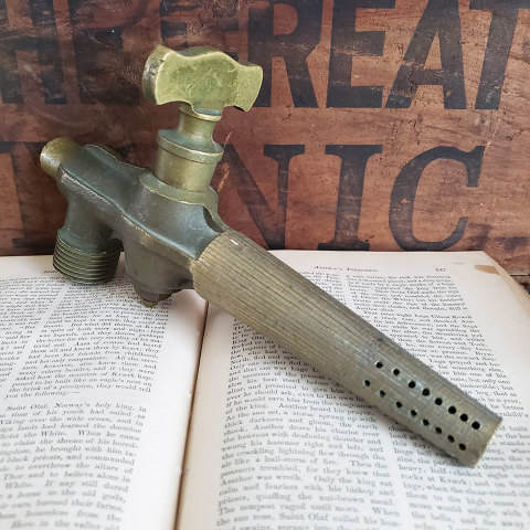 #37049 Antique European Barrel Faucet image 2