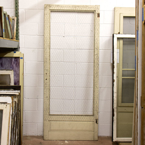 #37467 34x83 Salvaged Wood Screen Door image 4