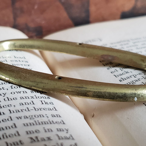 #37792 Brass House Number 0 image 2