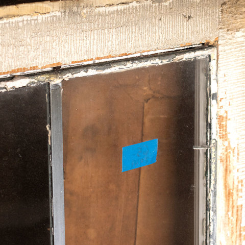 #37949 Salvaged Leaded Glass Window Sash image 5