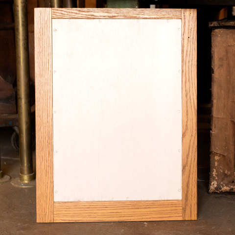 #38188 Salvaged Oak Cabinet Door image 3