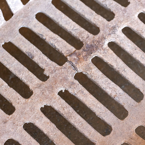 #38232 Salvaged Cast Iron Fireplace Log Holder image 4