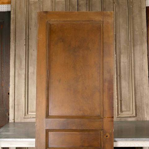 #38259 30x83 Salvaged Antique 3 Panel Interior Door image 2