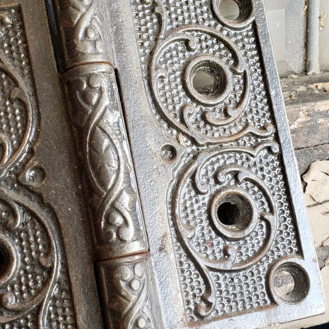 #38271 Antique Steeple Finial Door Hinge image 3