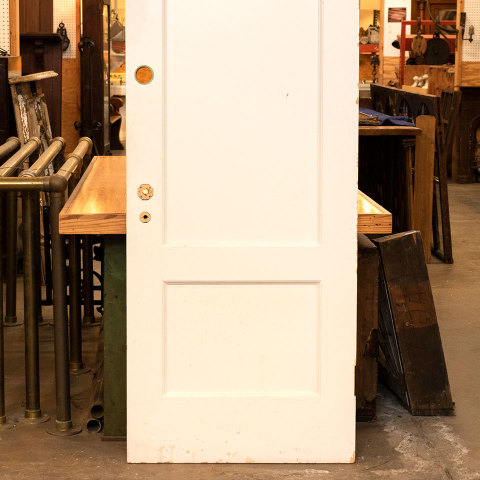 #38346 30x84 Salvaged 2 Panel Interior Door image 6