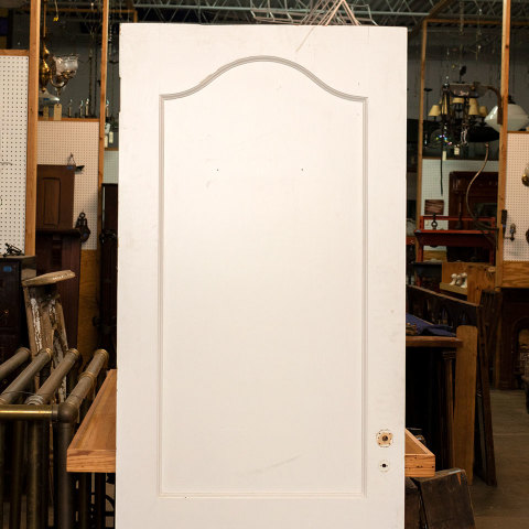 #38348 34x83 Salvaged 2 Panel Interior Door image 2