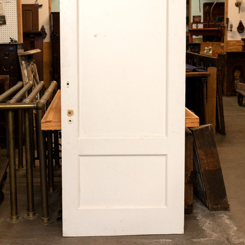 #38348 34x83 Salvaged 2 Panel Interior Door image 6