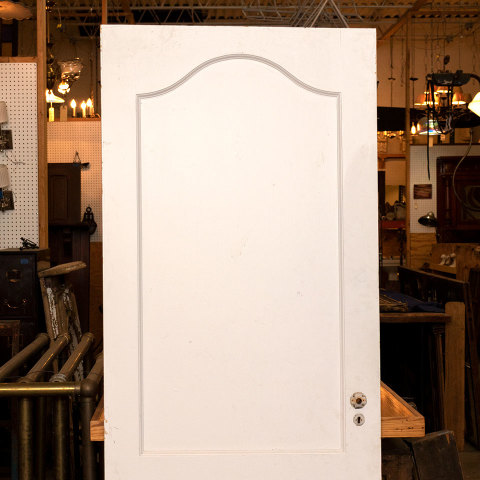 #38354 36x83 Salvaged 2 Panel Interior Door image 2