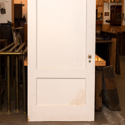 #38354 36x83 Salvaged 2 Panel Interior Door image 3