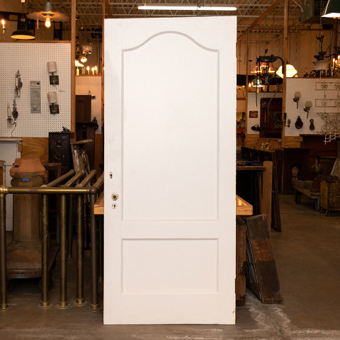 #38354 36x83 Salvaged 2 Panel Interior Door image 4