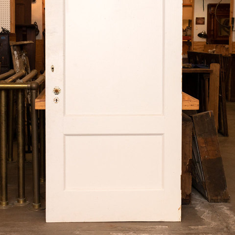 #38354 36x83 Salvaged 2 Panel Interior Door image 6