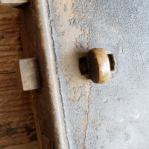 #38419 Antique Door Rim Lock and Catch image 6