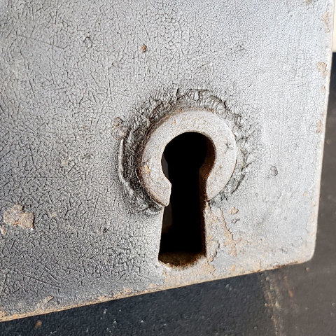 #38419 Antique Door Rim Lock and Catch image 7