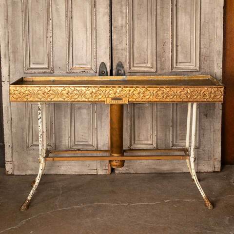 #38486 Antique Catholic Church Votive Candle Table image 2