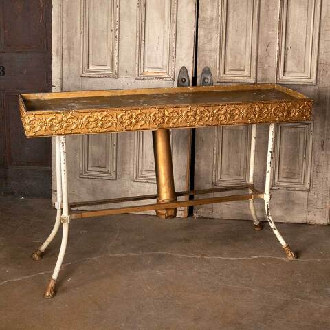 #38486 Antique Catholic Church Votive Candle Table image 8