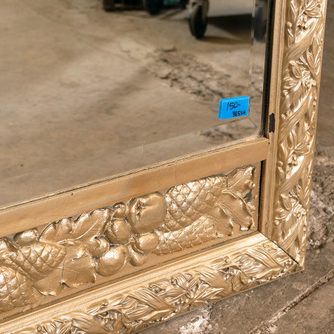 #38524 Contemporary Framed Beveled Mirror image 4