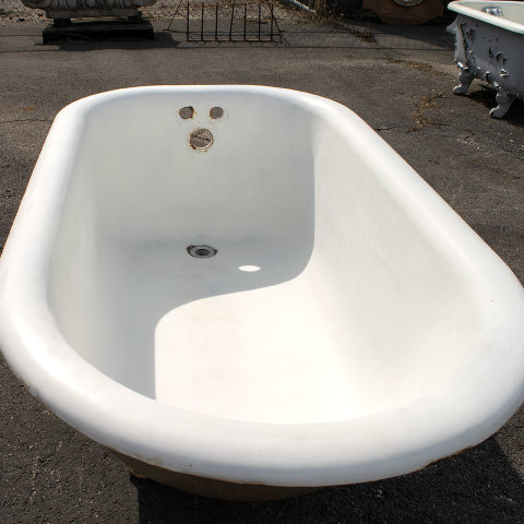 #38655 30x54 Antique Cast Iron Clawfoot Bathtub image 7