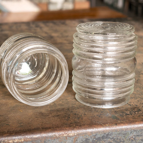 #38940 Pair of Glass Porch Globes image 2