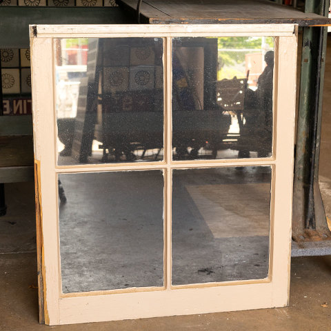 #38980 Salvaged Divided Lite Wood Window Sash image 3