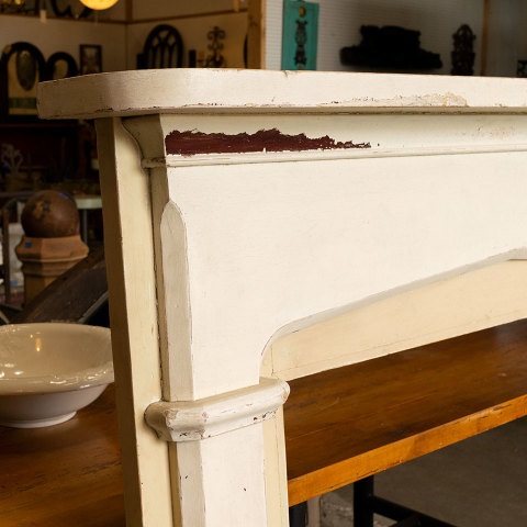 #38999 Salvaged Wood Fireplace Mantel image 6