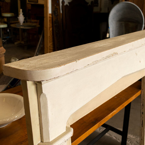 #38999 Salvaged Wood Fireplace Mantel image 7