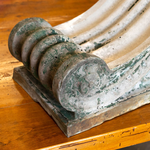 #39052 Antique Pressed Metal Corbel Bracket image 4