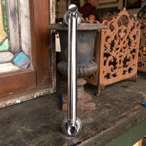 #39177 Salvaged Chrome Door Handle image 2