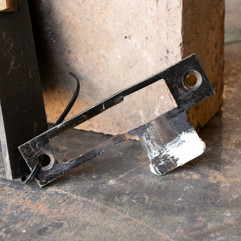 #39194 Antique JB Schroder Co Mortise and Strike image 6