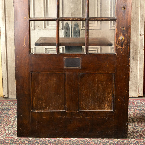 #39289 39x82 Antique Wood Classroom Door image 3