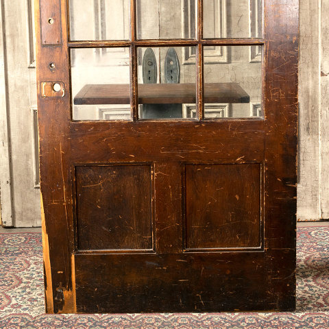 #39289 39x82 Antique Wood Classroom Door image 7