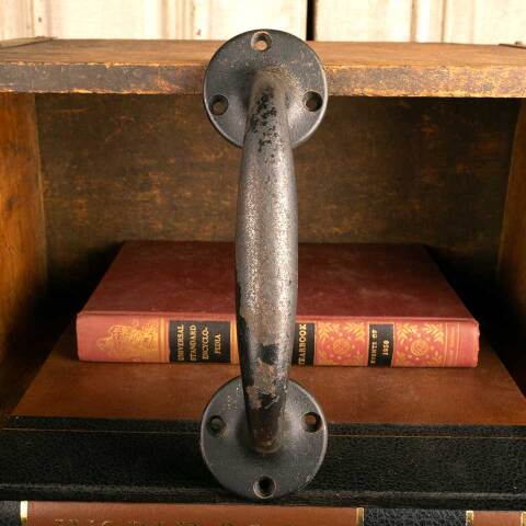 #39492 Salvaged Antique Cast Iron Door Handle image 4