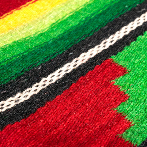 #39816 Vintage Wool Saddle Blanket image 7