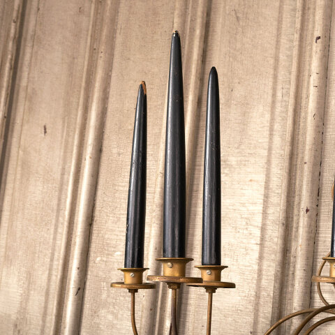 #39855 Decorative Candelabra with 7 Wood Candles image 3