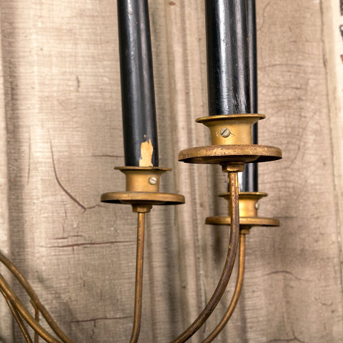 #39855 Decorative Candelabra with 7 Wood Candles image 6