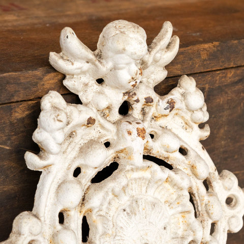 #39917 Small Cast Iron Wall Mount Candle Holder image 2