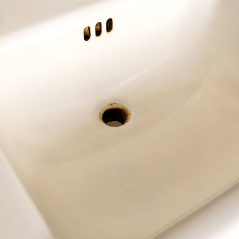 #39919 Salvaged Cast Iron Bathroom Pedestal Sink image 4