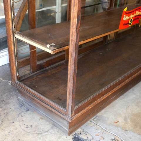 #40190 Antique Shoe Store Showcase Display Cabinet image 2