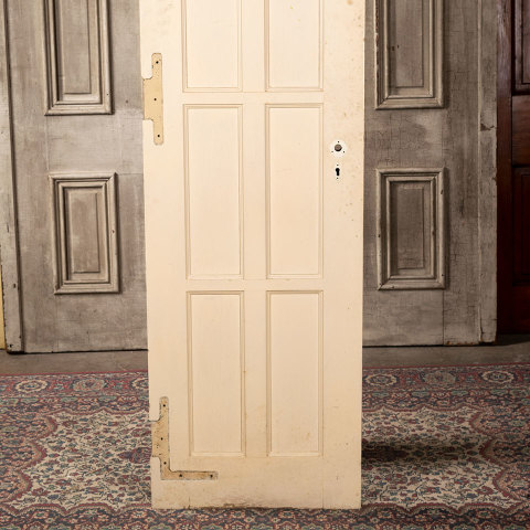 #40232 22x84 Antique 8 Panel Wood Interior Door image 3