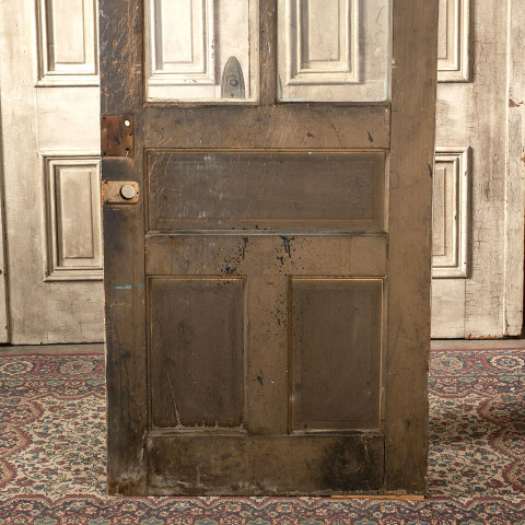 #40236 32x77 Antique Divided Lite Wood Entry Door image 7