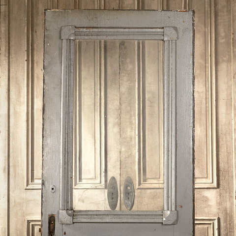 #40238 32x80 Antique Victorian Half Lite Entry Door image 2