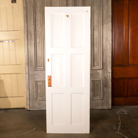 #40266 28x79 Salvaged 6 Panel Interior Door image 4