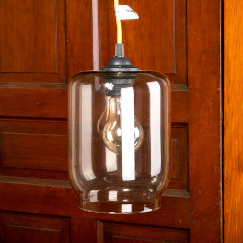 #40310 Modern Glass and Brass Pendant Light image 7