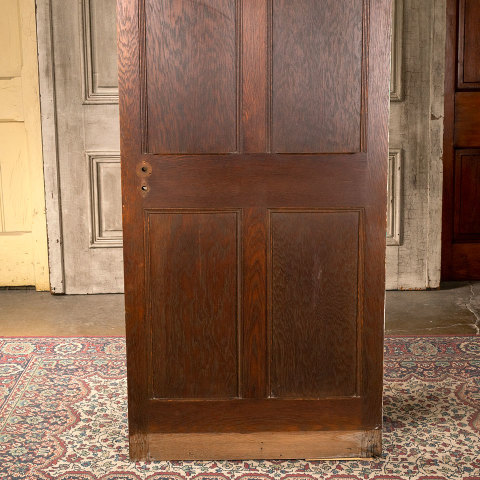 #40344 30x79 Salvaged 6 Panel Interior Oak Door image 3