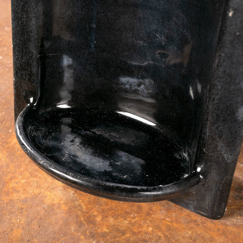 #40349 Recessed Black Enameled Bathroom Cubby image 4