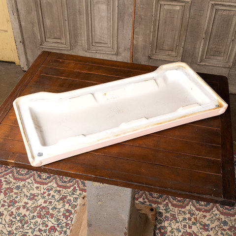 #40353 Vintage Pink Porcelain Toilet Tank Lid image 4