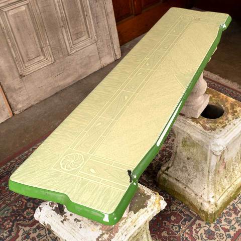 #40384 Porcelain Enameled Table Leaf Wall Shelf image 4