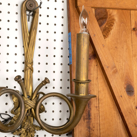 #40461 Antique Brass Interior Sconces image 4