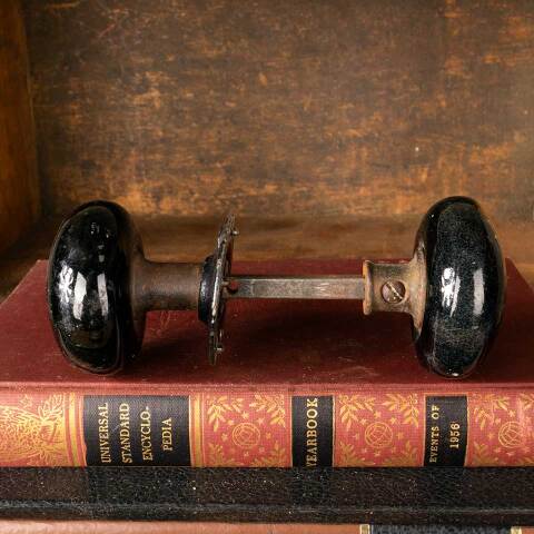 #40605 Russell & Erwin Rim Lock Door Hardware Set image 6