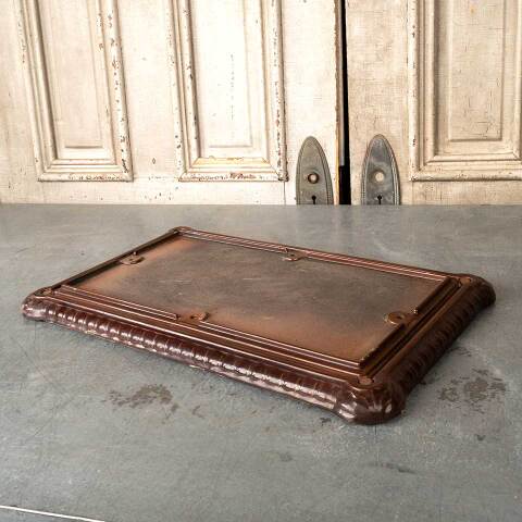 #40686 Antique Cast Iron Porcelain Enameled Base image 7