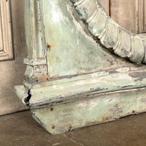 #4072 Antique Mansard Dormer Window Surround image 4